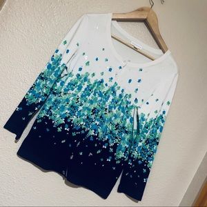 🔵🟢GORGEOUS CHARTER CLUB CARDIGAN SWEATER 🔵🟢